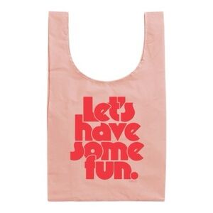 BAGGU Standard Size Bag - Let’s Have Some Fun